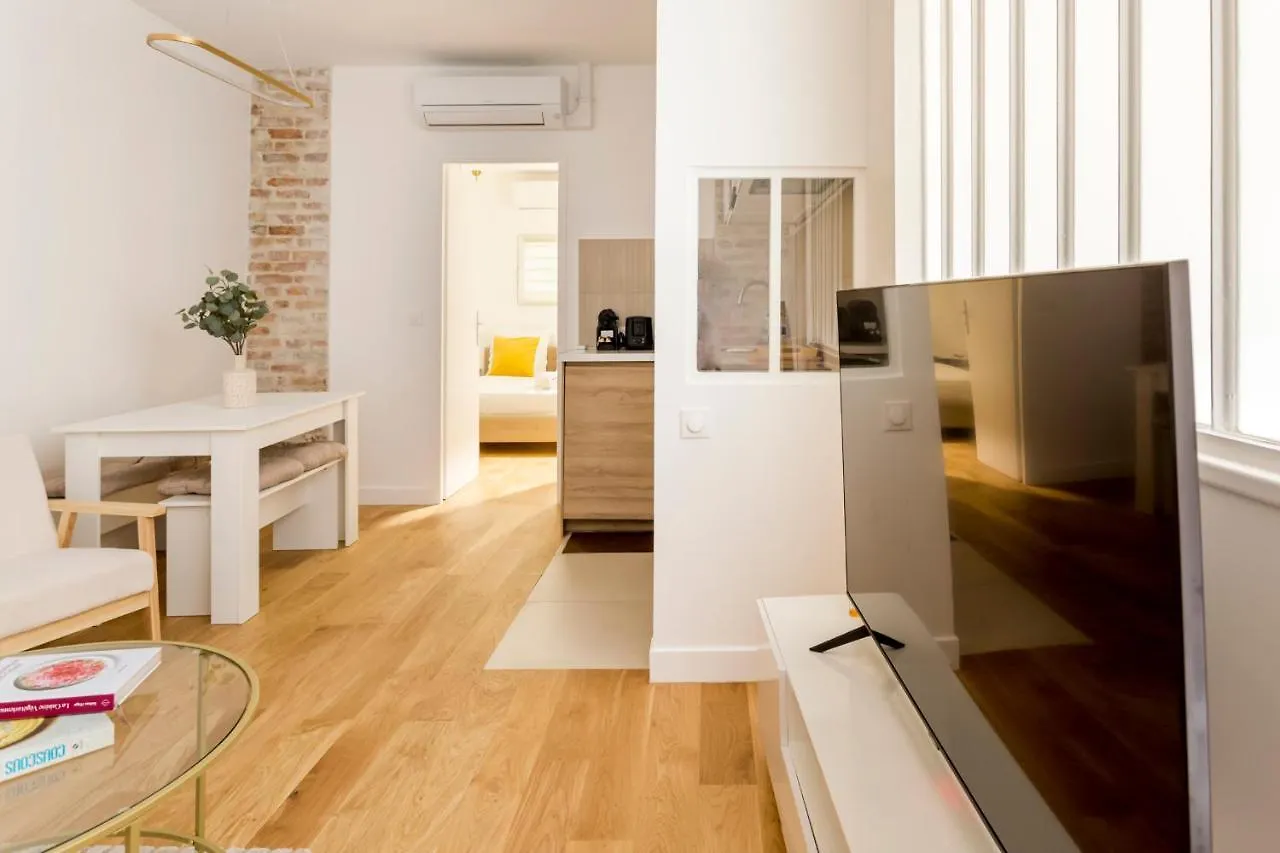 Aparthotel 1 Bdr Bourse -Opera With Ac París Francia